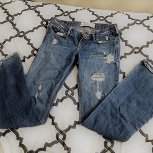 Distressed Hollister Jeans